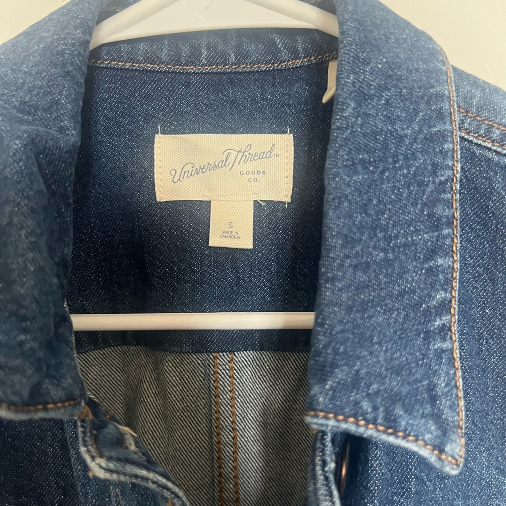 Universal Thread Denim Button-Down Dress Size S - image 4